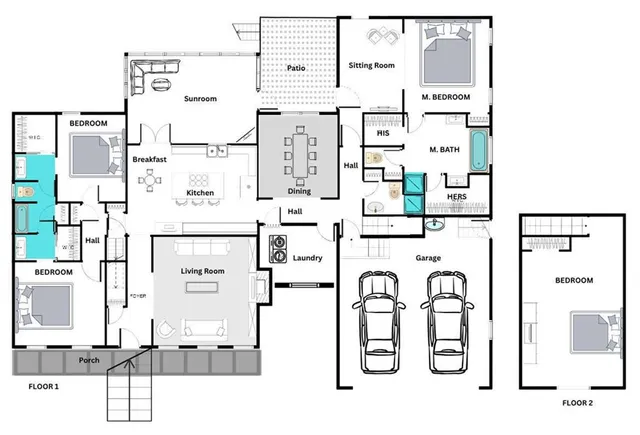 $675,000 | 1305 Fontainebleau Court Northeast, Lawrenceville, GA 30043