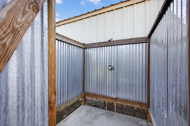 a view of a city and an ocean view