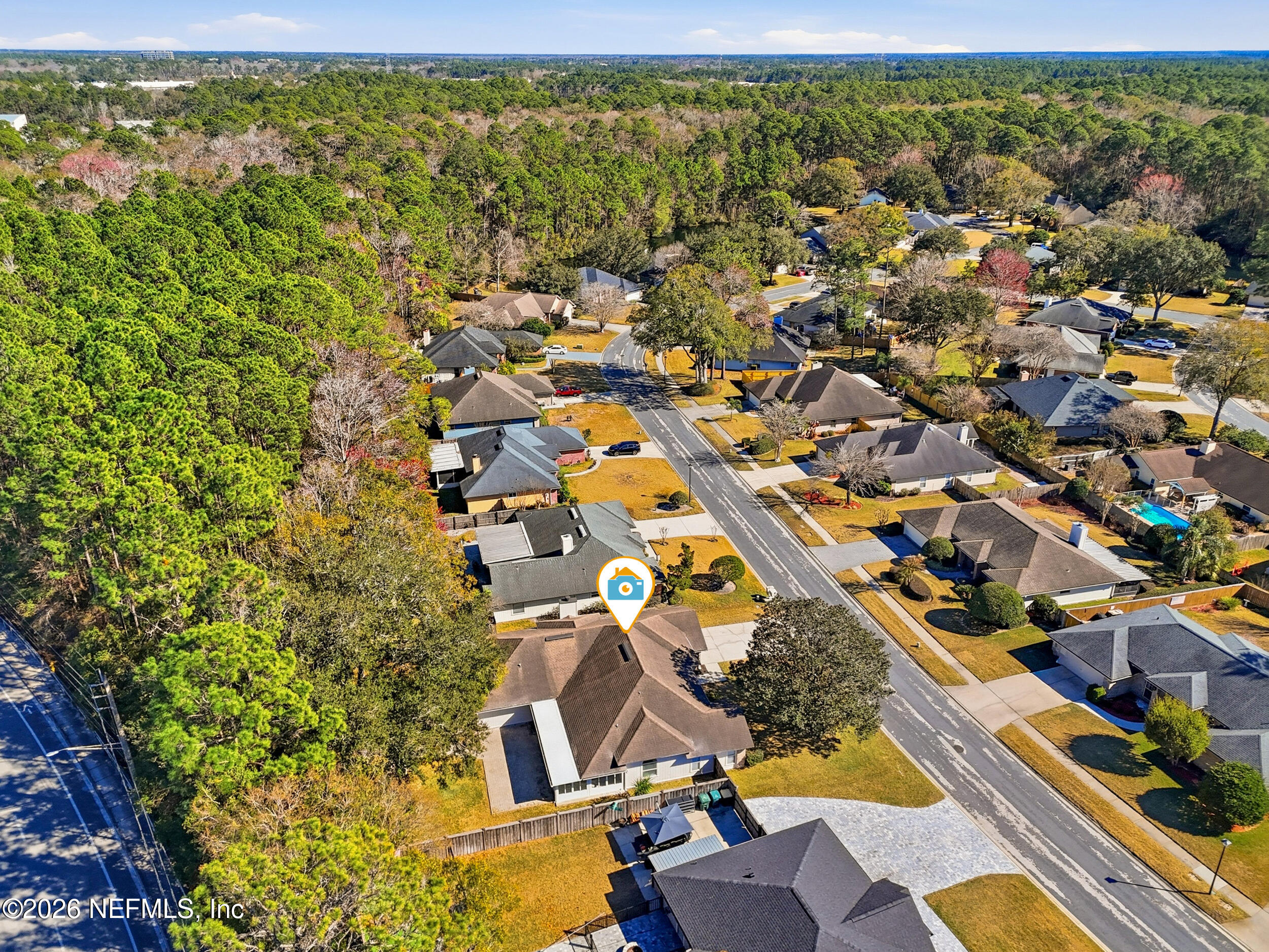 5019 Ripple Rush Drive North Jacksonville, FL 32257 - Photo 16 of 40 an aerial view of residential houses with outdoor space