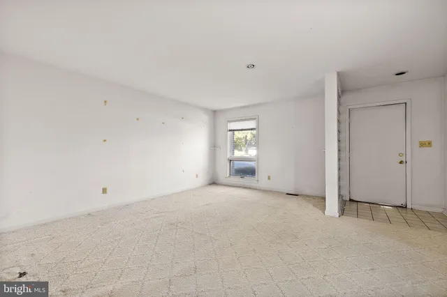 a view of empty room