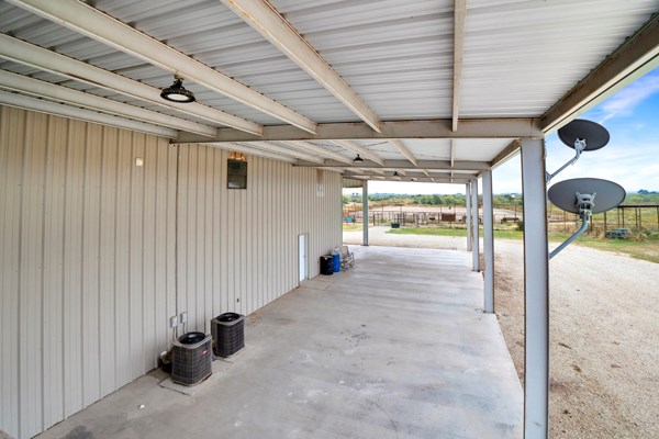 16033 Door Key Road San Angelo, TX 76904 - Photo 66 of 100 a view of a room with wooden walls