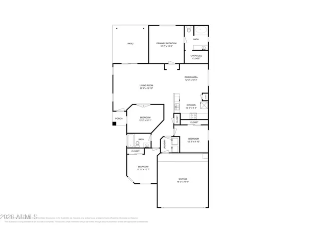 $1,809 | 11445 West Cambridge Avenue, Avondale, AZ 85392