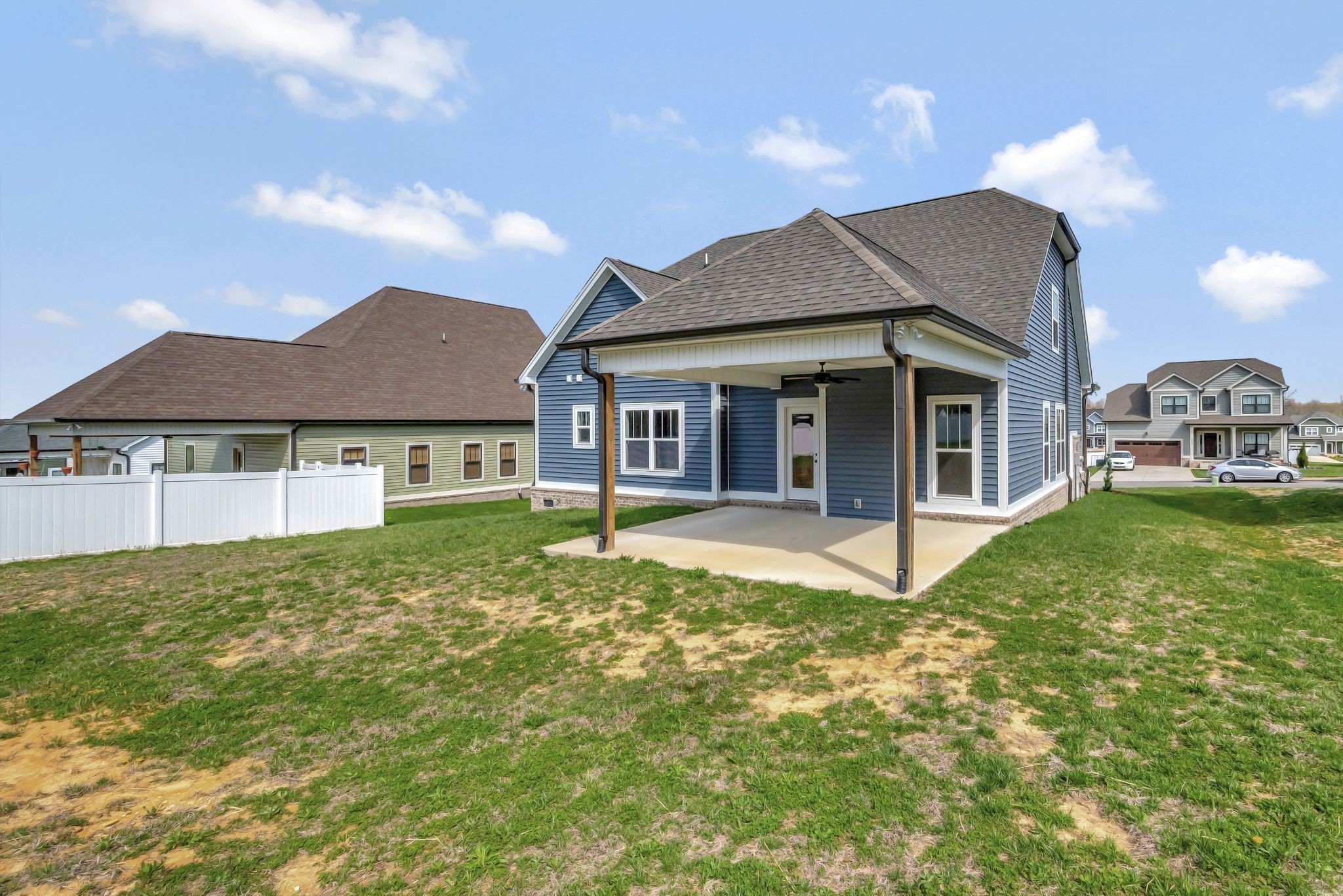 1038 Camden Trail Greenbrier, TN 37073 - Photo 33 of 36 a view of a house with a yard and sitting area