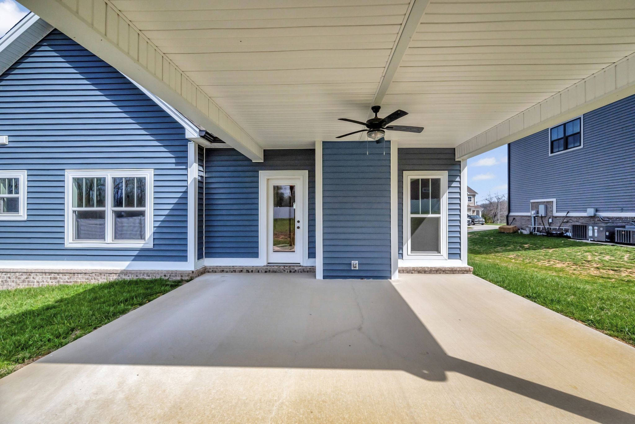 1038 Camden Trail Greenbrier, TN 37073 - Photo 35 of 36 a porch with seating space and garden