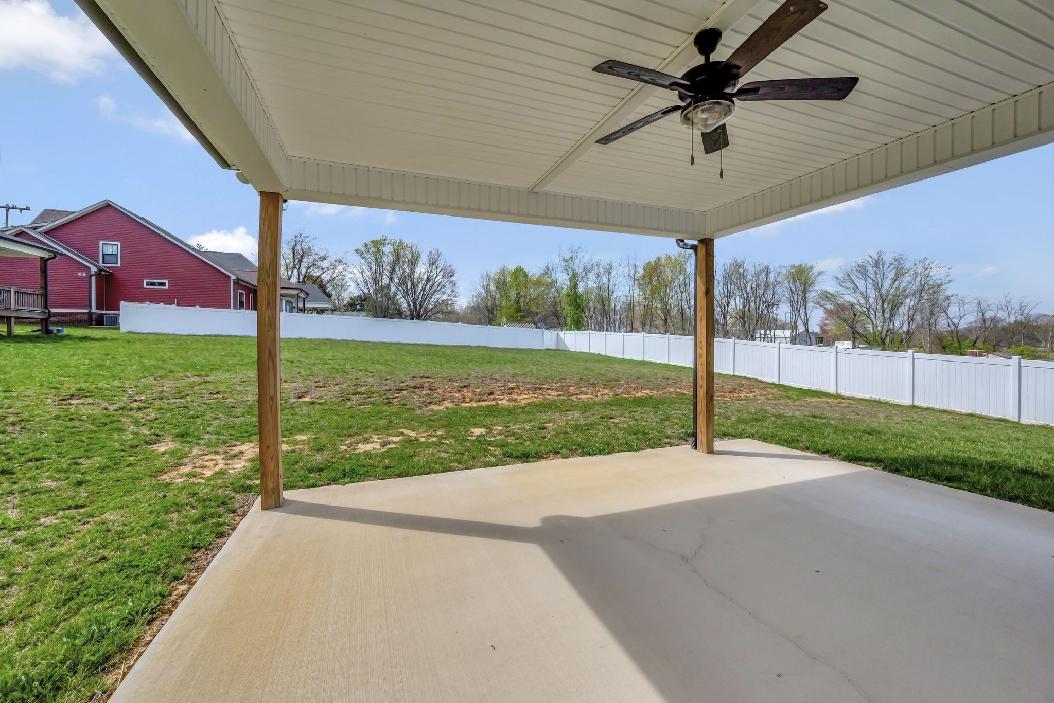 1038 Camden Trail Greenbrier, TN 37073 - Photo 36 of 36 a view of a porch with a big yard