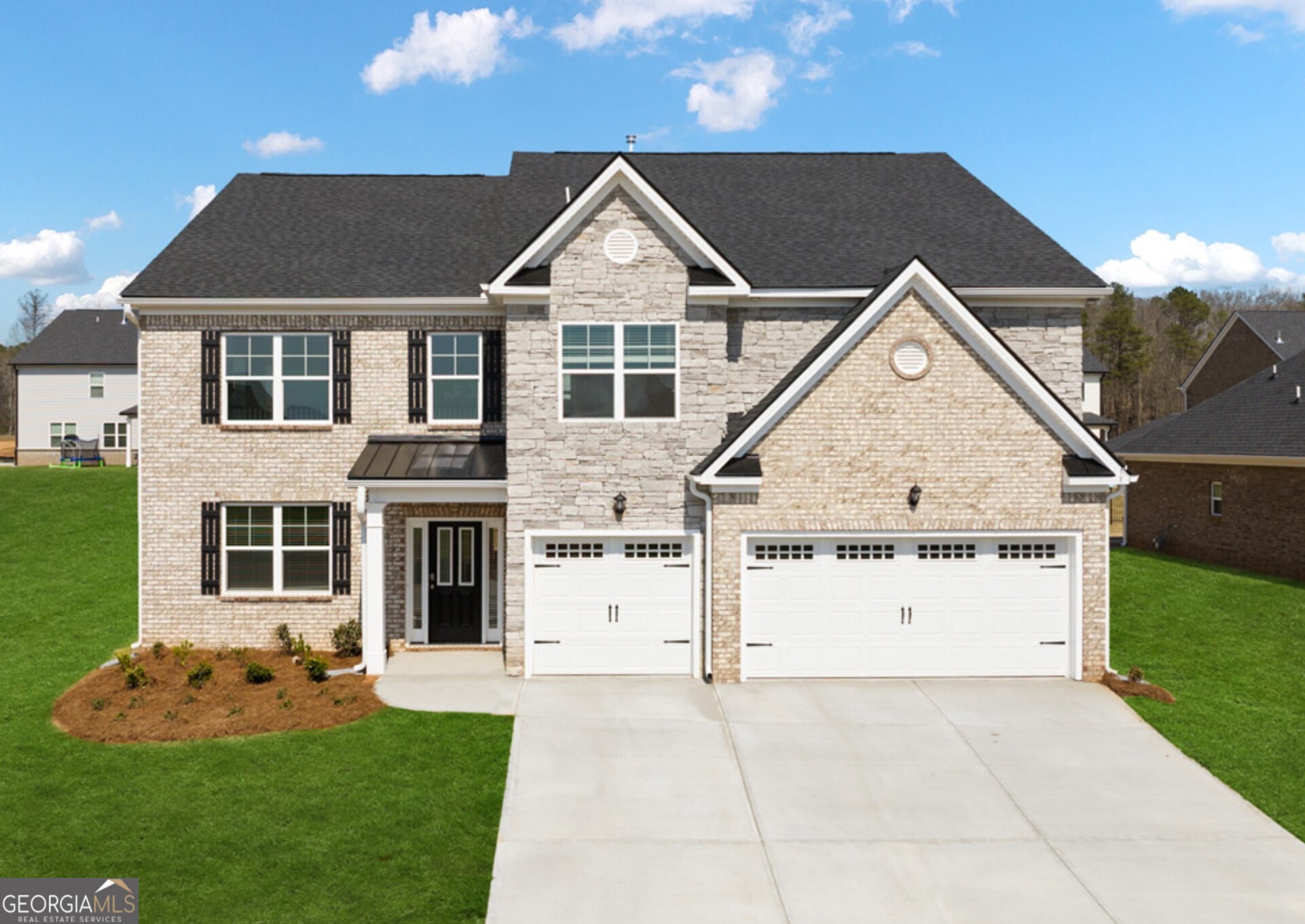 1805 Quaker Street Hampton, GA 30228 - Photo 1 of 1 a view of a big house with a big yard and large trees