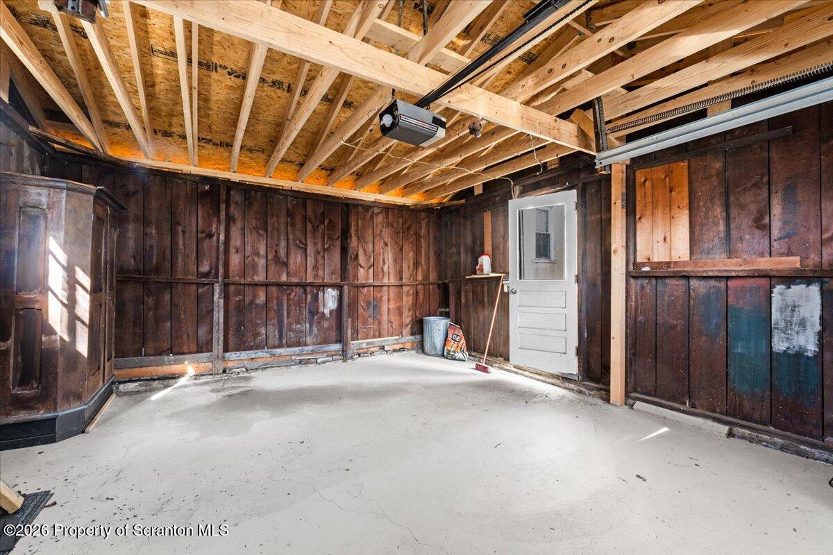715 Alder Street Scranton, PA 18505 - Photo 37 of 38 a view of an empty room with wooden walls