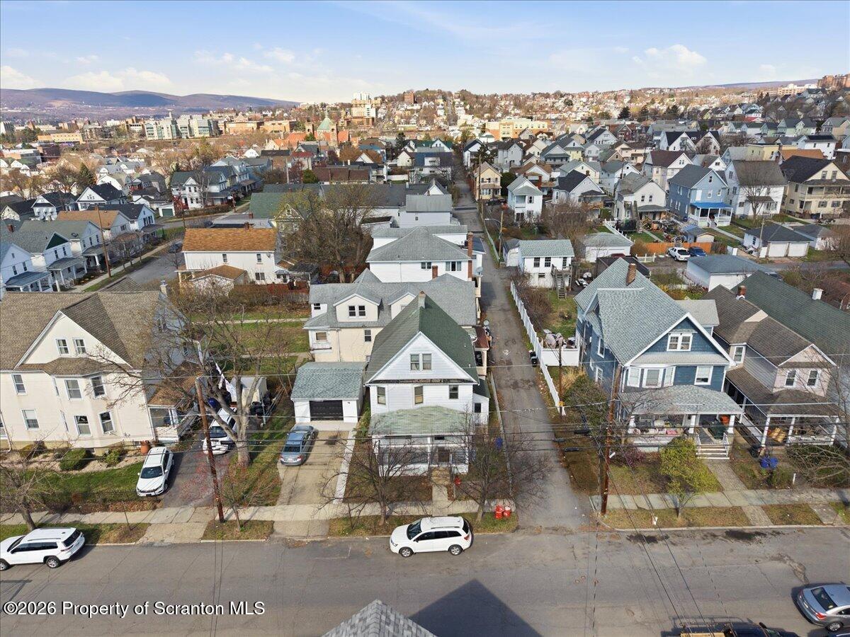 715 Alder Street Scranton, PA 18505 - Photo 6 of 38 an aerial view of residential houses with city view