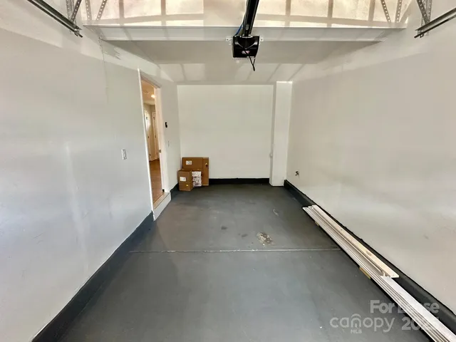 a view of a small space