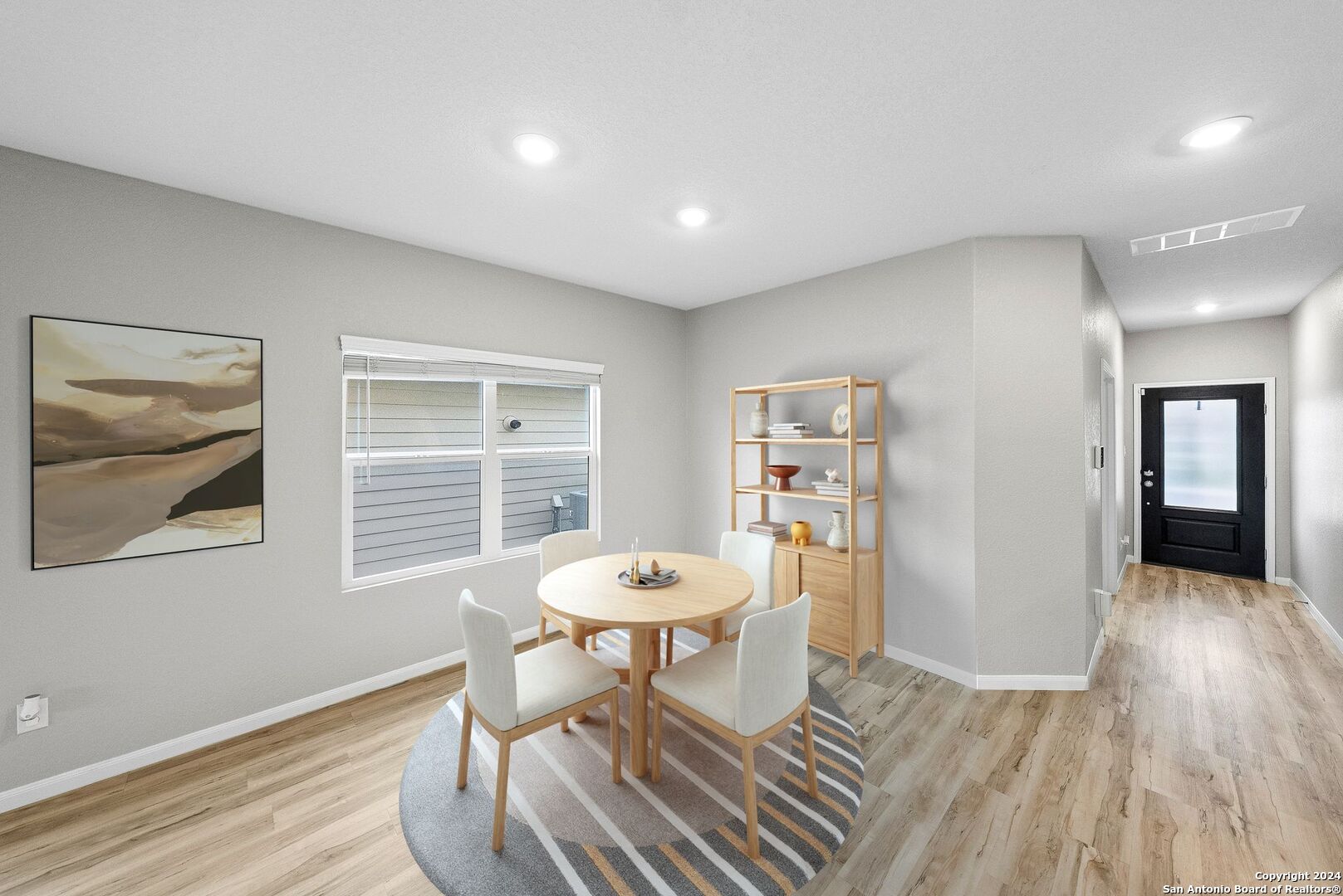 10535 Margarita Loop Converse, TX 78109 - Photo 16 of 51 a living room with furniture a window and wooden floor