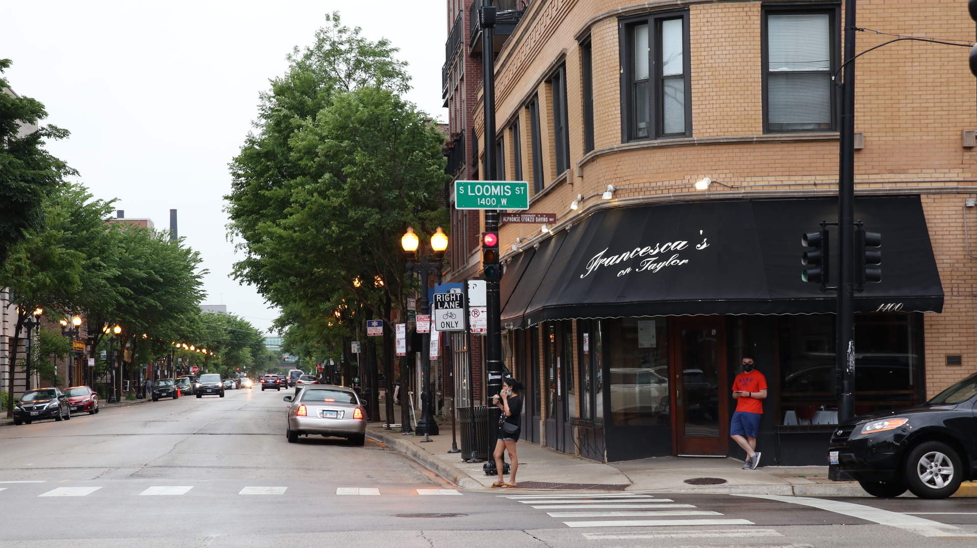1307 West Fillmore Street Chicago, IL 60607 - Photo 33 of 42 a view of street with shops
