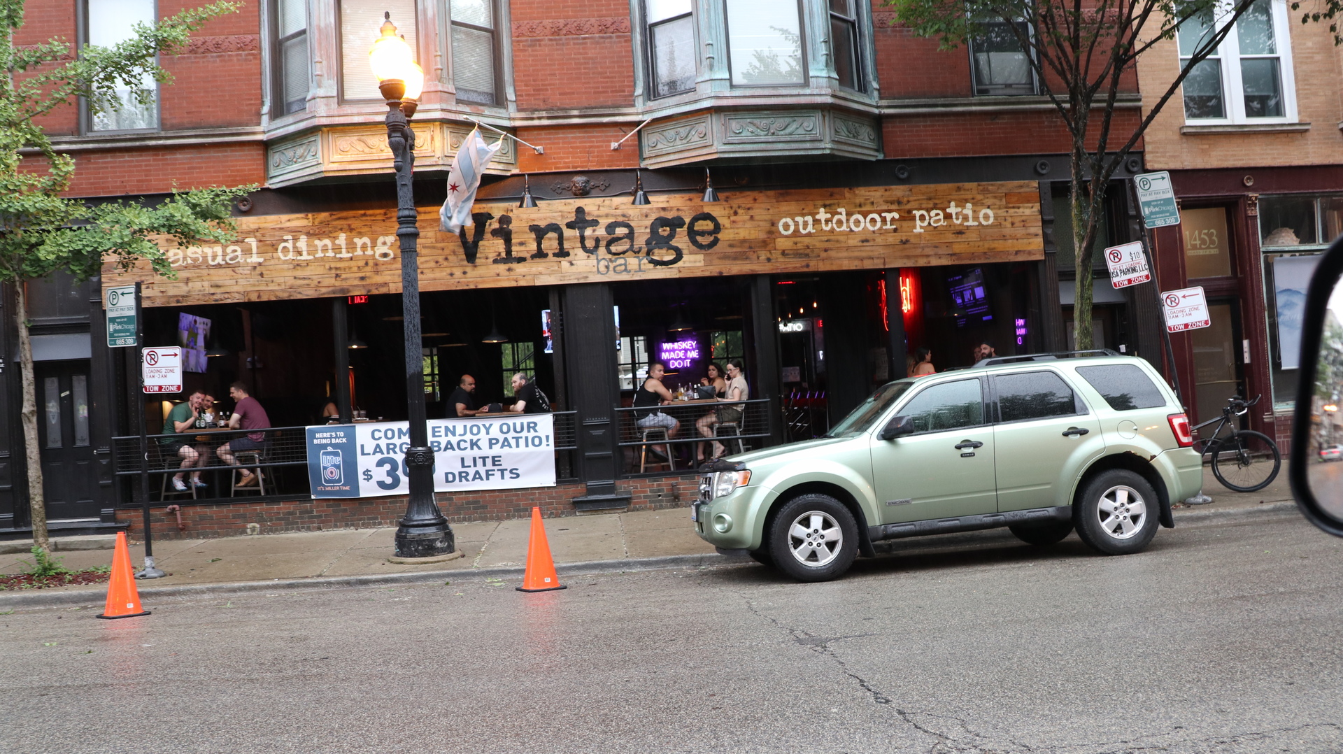 1307 West Fillmore Street Chicago, IL 60607 - Photo 36 of 42 a car parked in front of a store