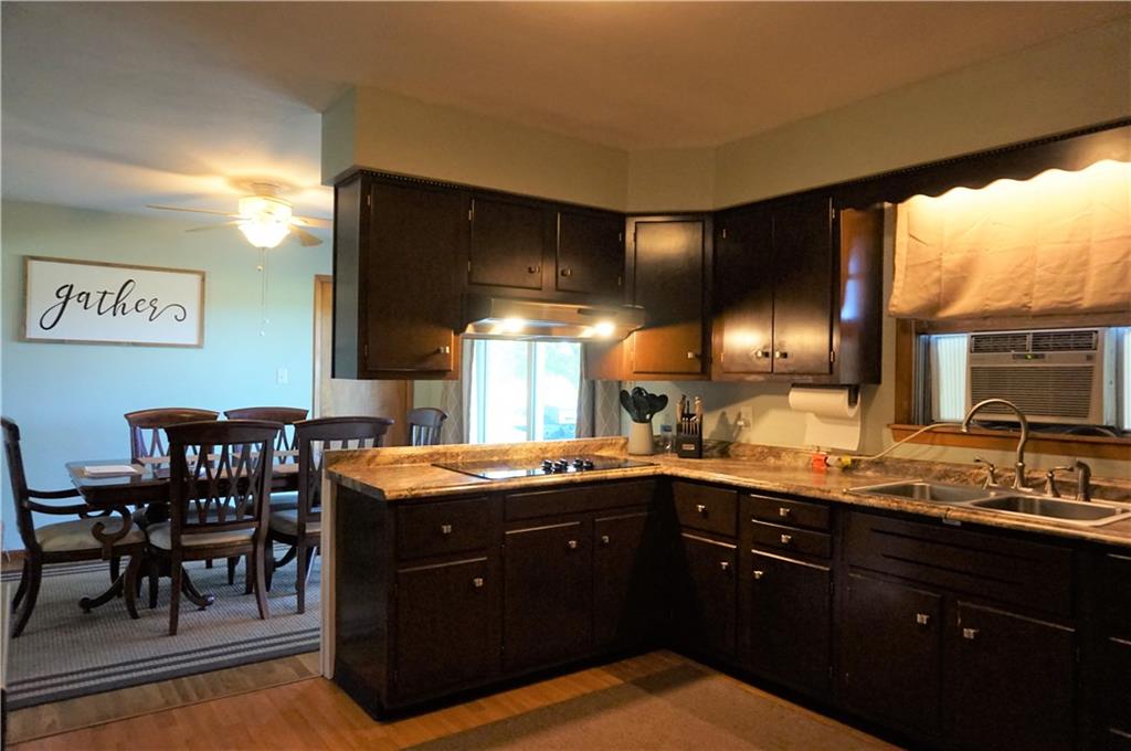 513 Mercer Road Slippery Rock, PA 16057 - Photo 15 of 25 The updated kitchen flows into the dining area!