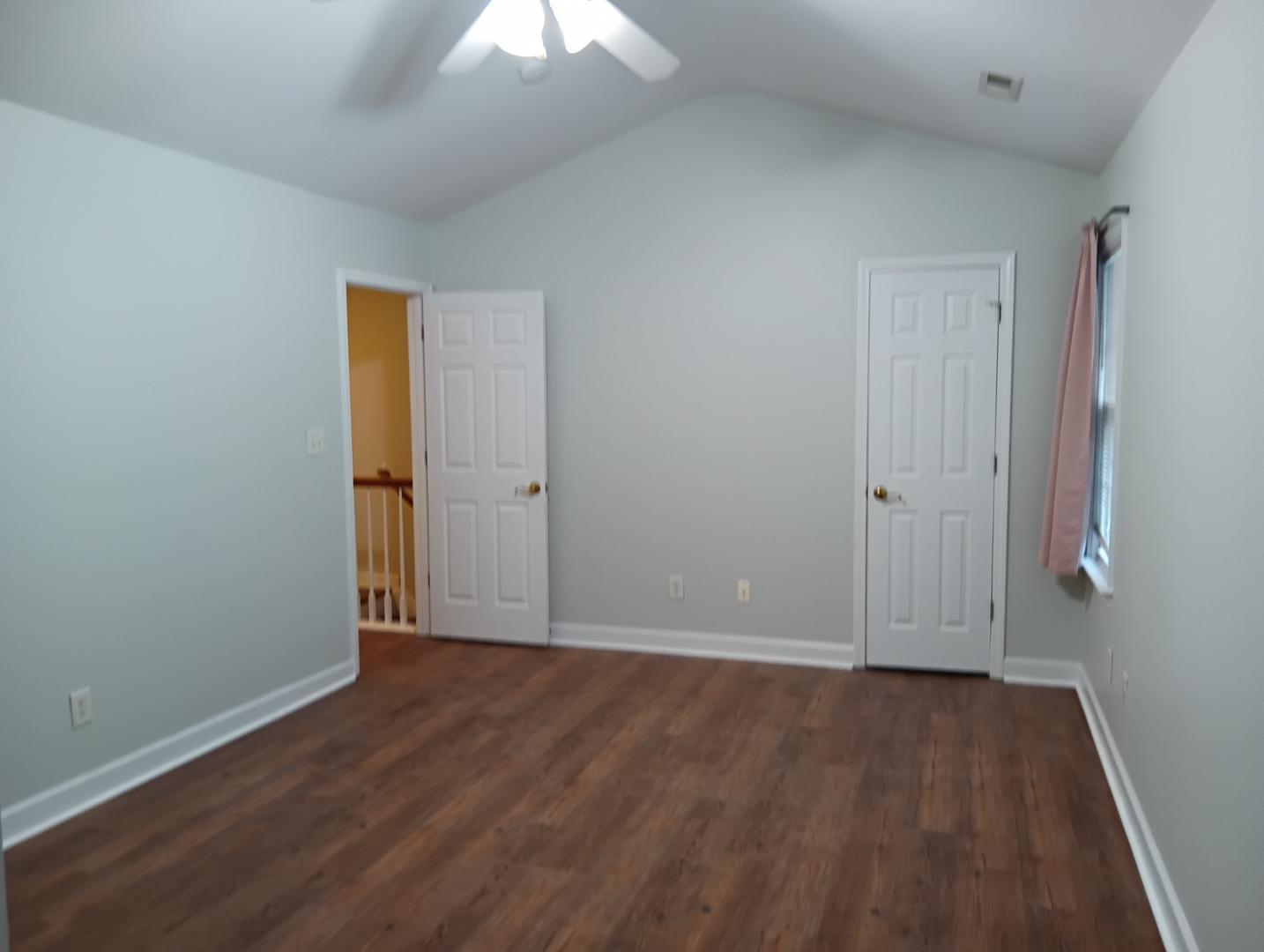 2245 Long Pine Lane Raleigh, NC 27603 - Photo 21 of 33 an empty room with wooden floor and closet