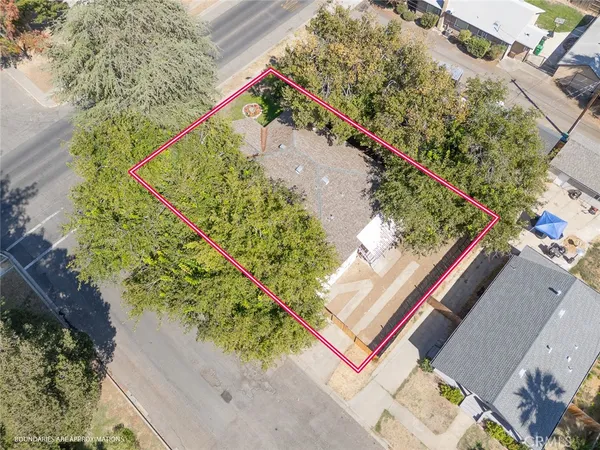 a view of a room with wooden roof