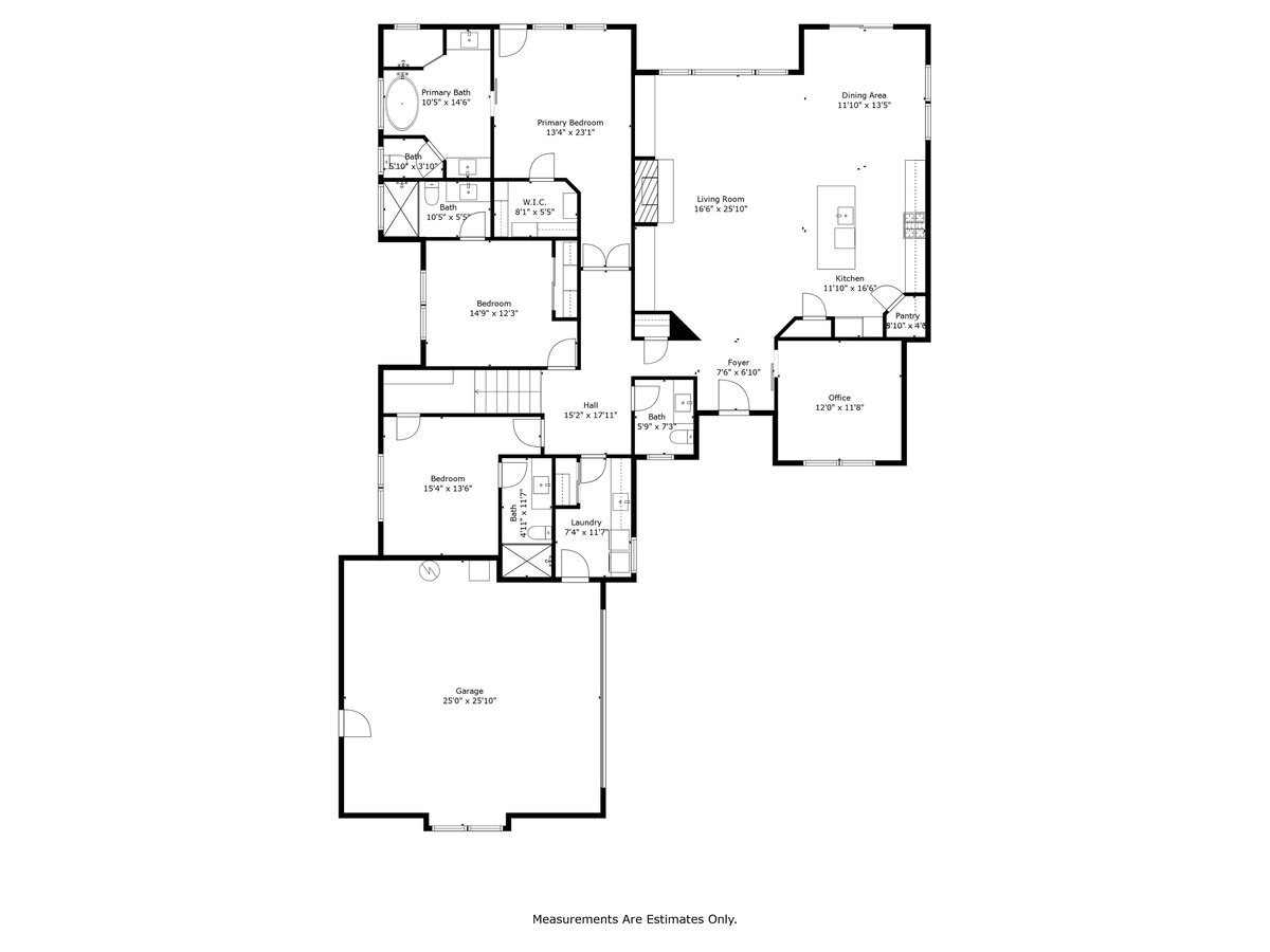 56278 Sable Rock Loop Bend, OR 97707 - Photo 53 of 54 a picture of floor plan