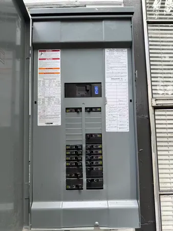 a bathroom with a bathtub and a sink