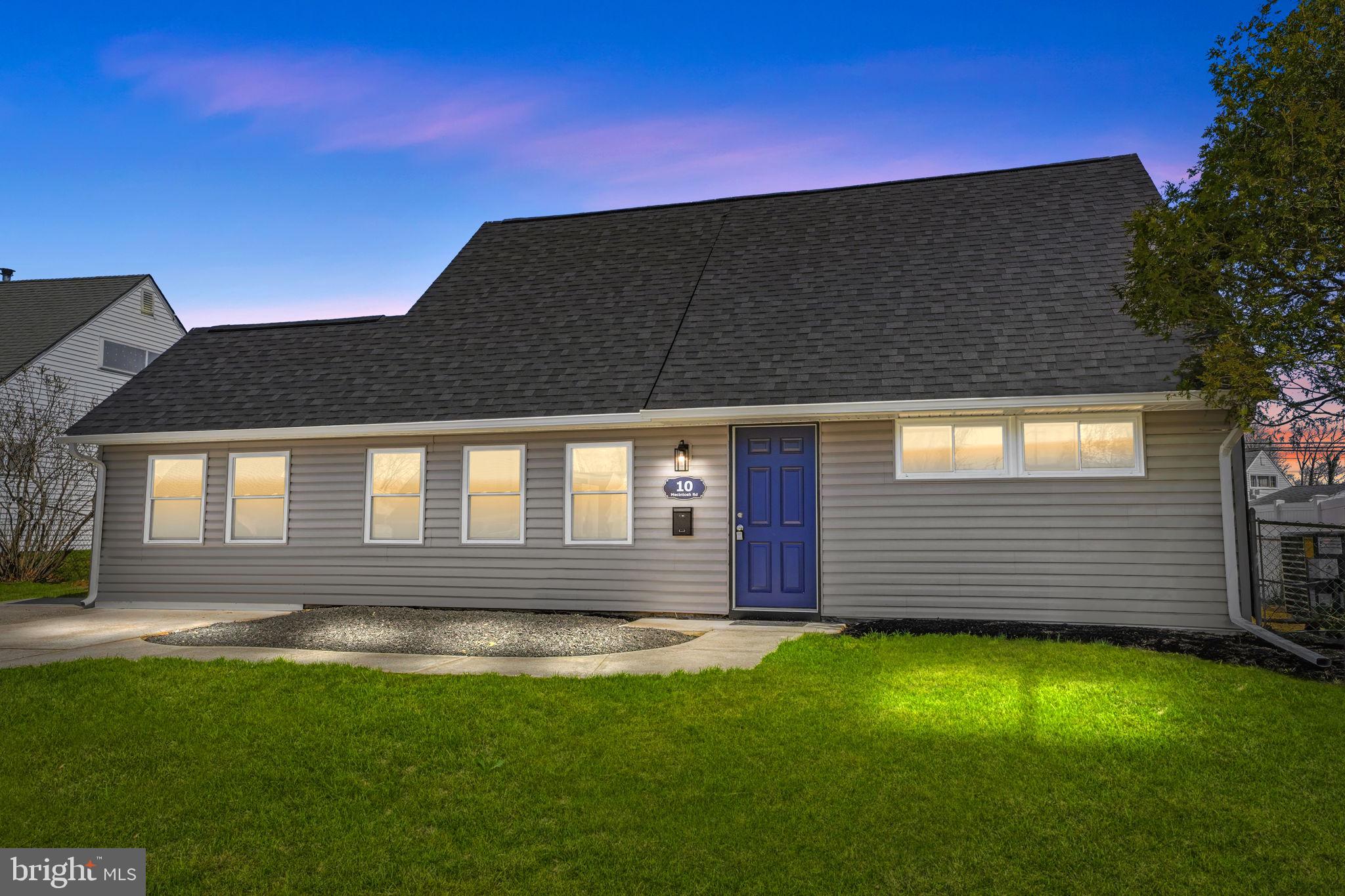 10 MacIntosh Road Levittown, PA 19056 - Photo 1 of 41 a front view of a house with a yard
