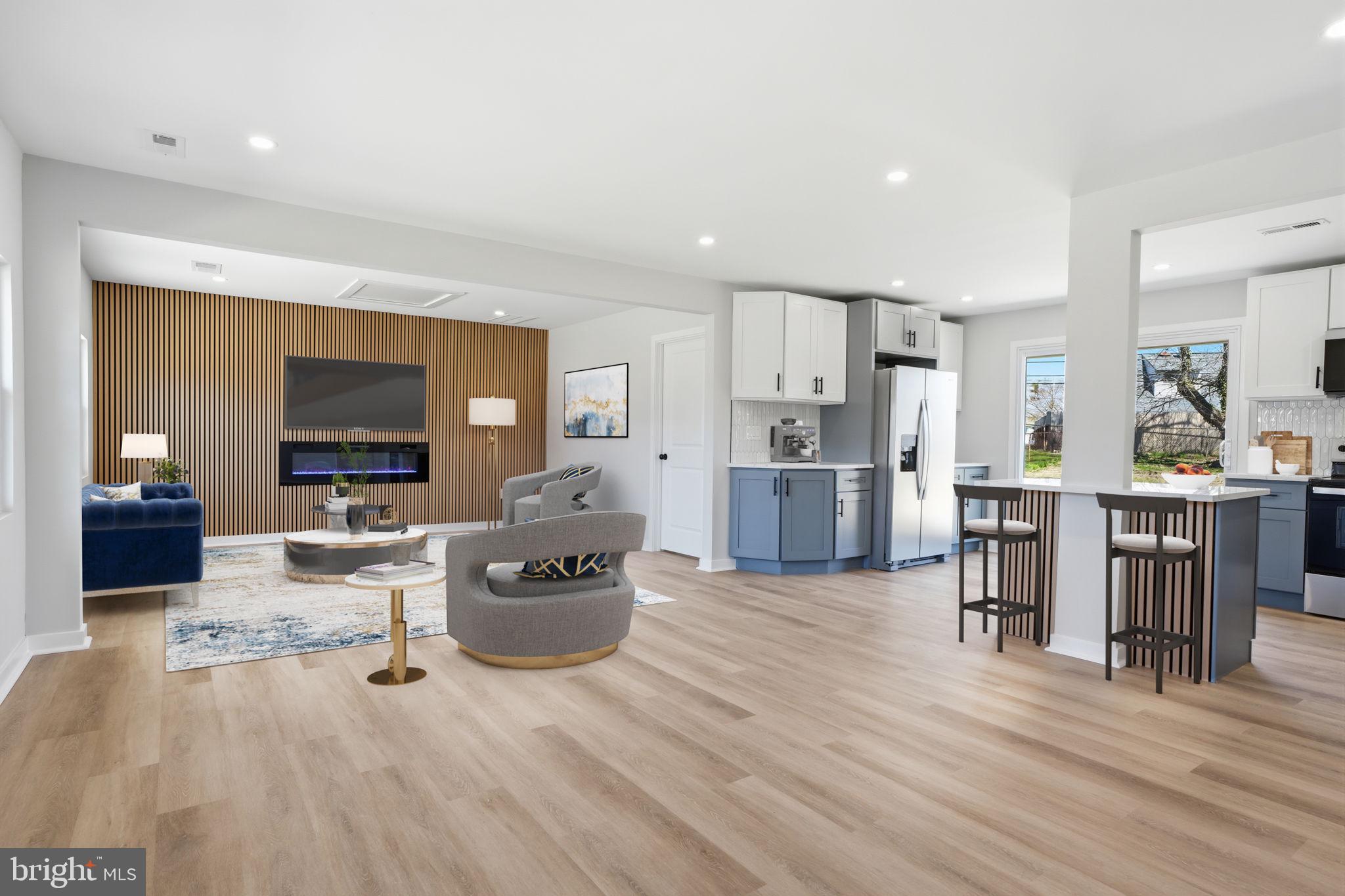 10 MacIntosh Road Levittown, PA 19056 - Photo 5 of 41 a living room with furniture and a wooden floor