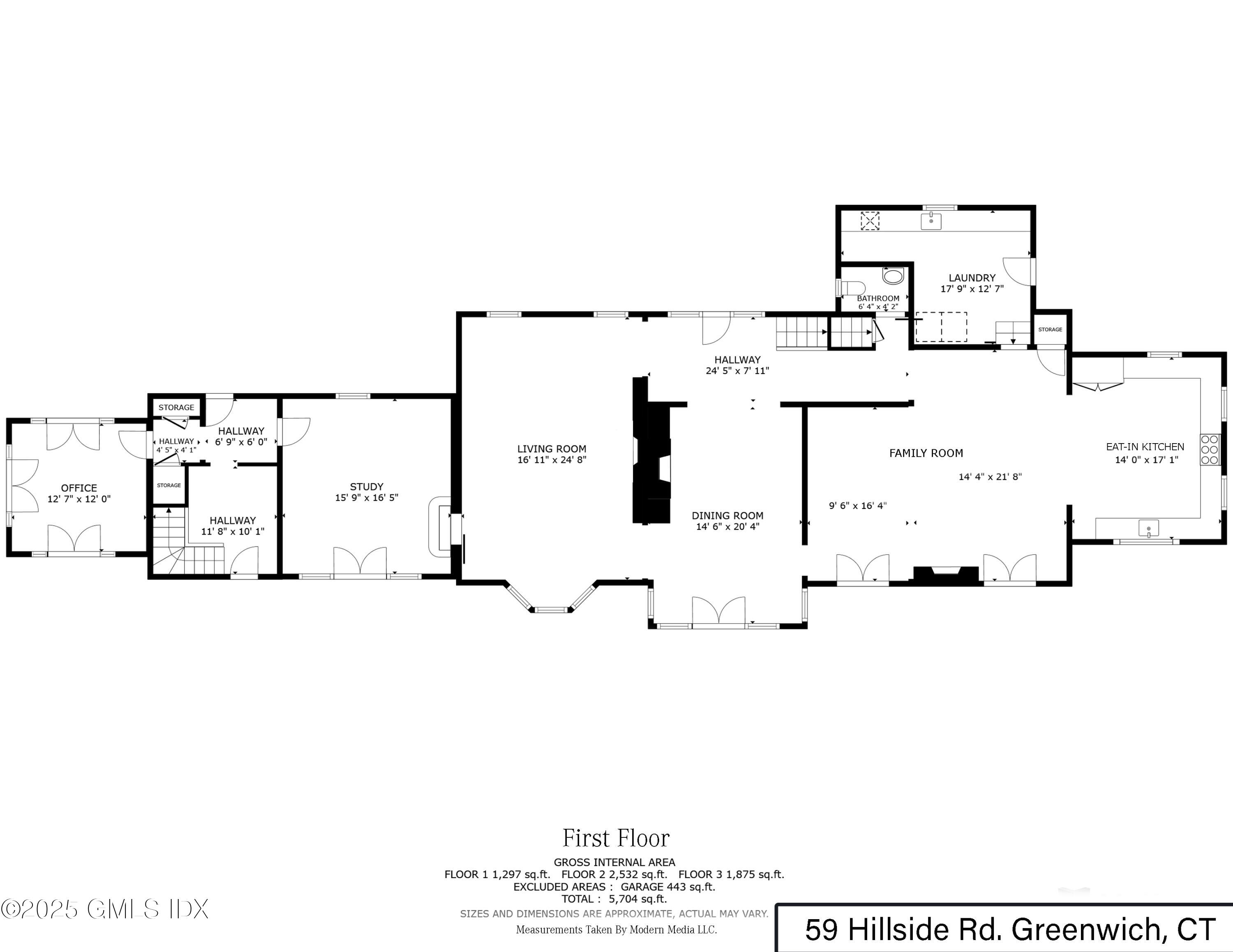 59 Hillside Road Greenwich, CT 06830 - Photo 33 of 35 First Floor