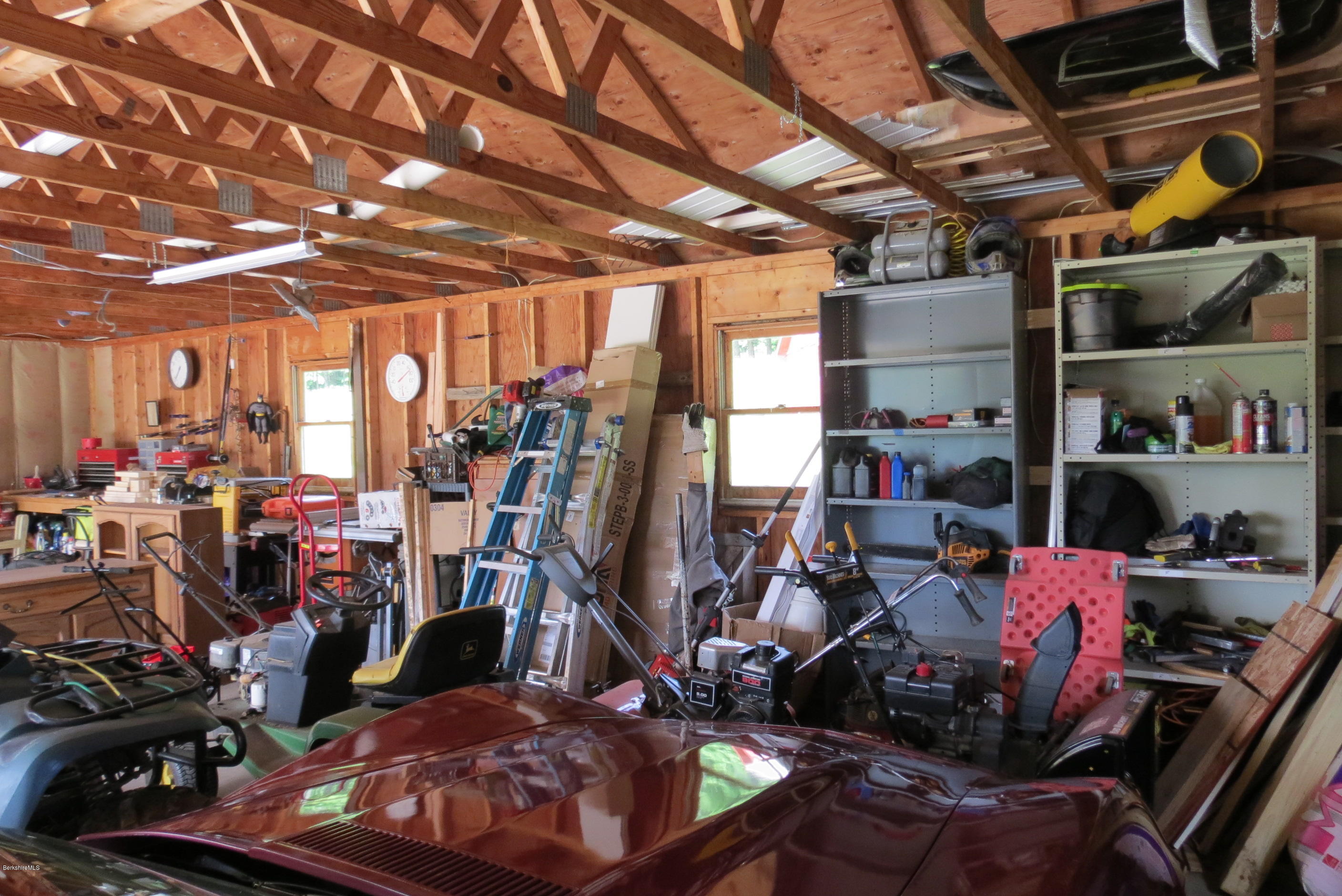 1304 Main Road Savoy, MA 01256 - Photo 24 of 28 a view of a room with gym equipment