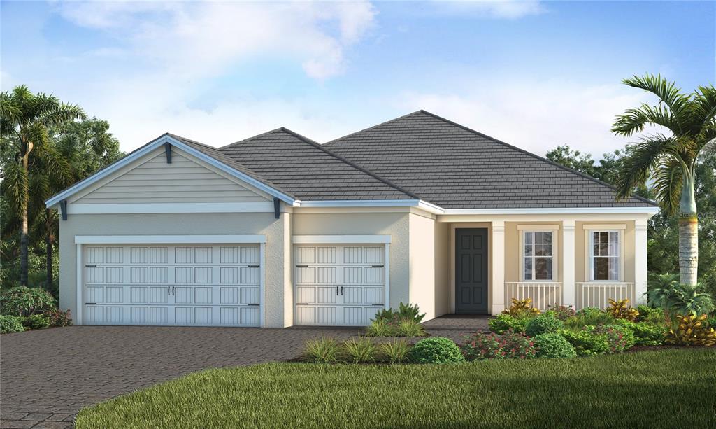 18819 Toulon Court Venice, FL 34293 - Photo 1 of 1 front view of house with a yard