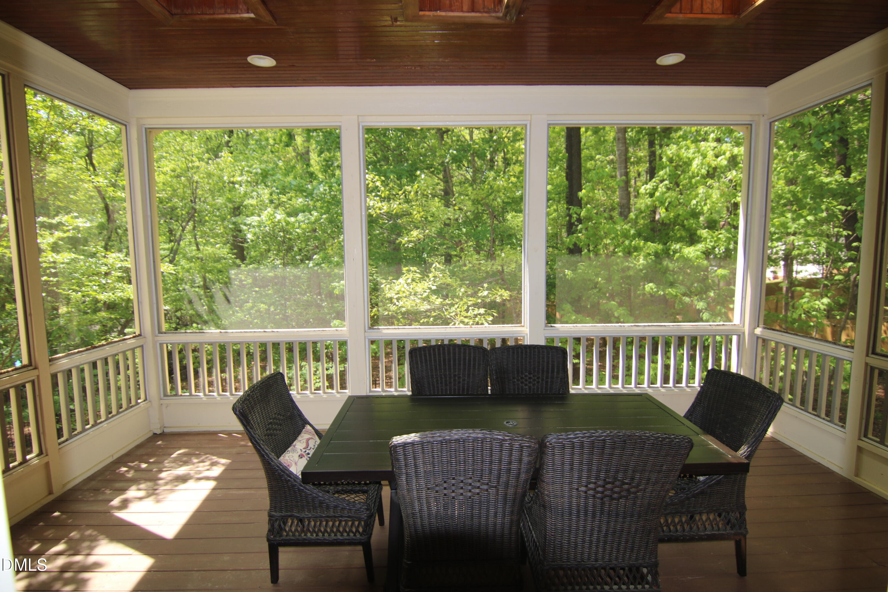 8104 Henderson Road Apex, NC 27539 - Photo 37 of 45 a view of a city from a dining room with furniture window and outside view