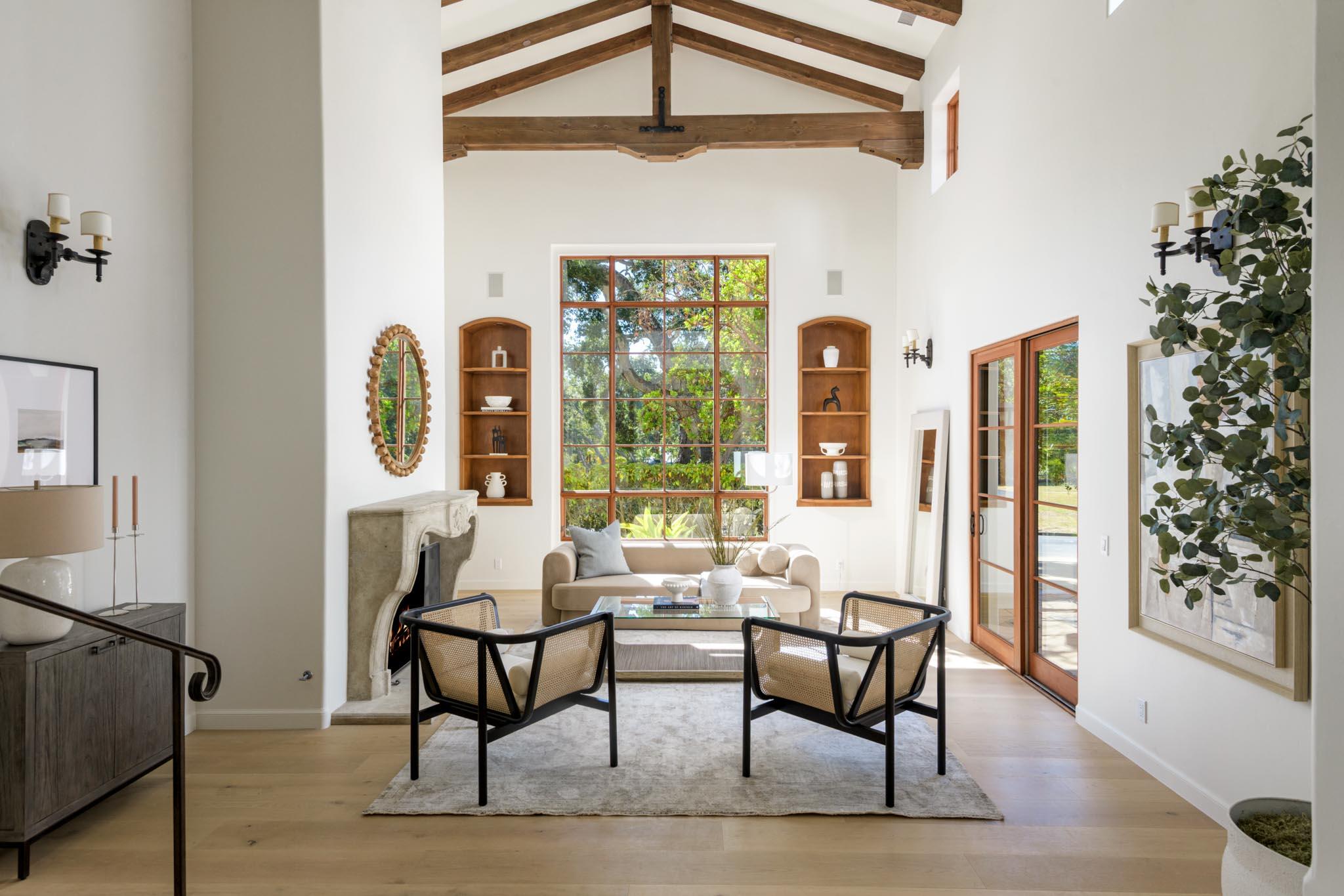 2030 Creekside Road Santa Barbara, CA 93108 - Photo 1 of 41 a living room with furniture and a window