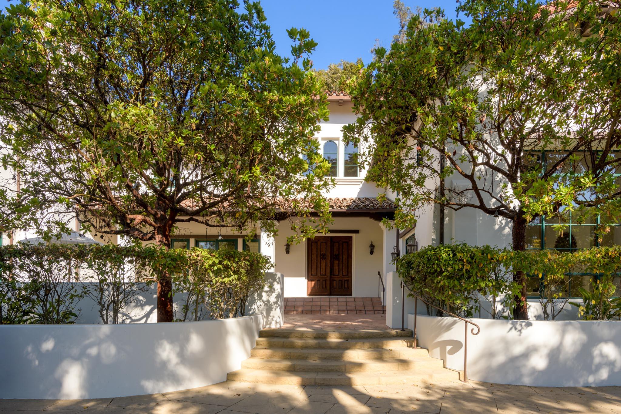 2030 Creekside Road Santa Barbara, CA 93108 - Photo 33 of 41 a view of a house with a tree in front