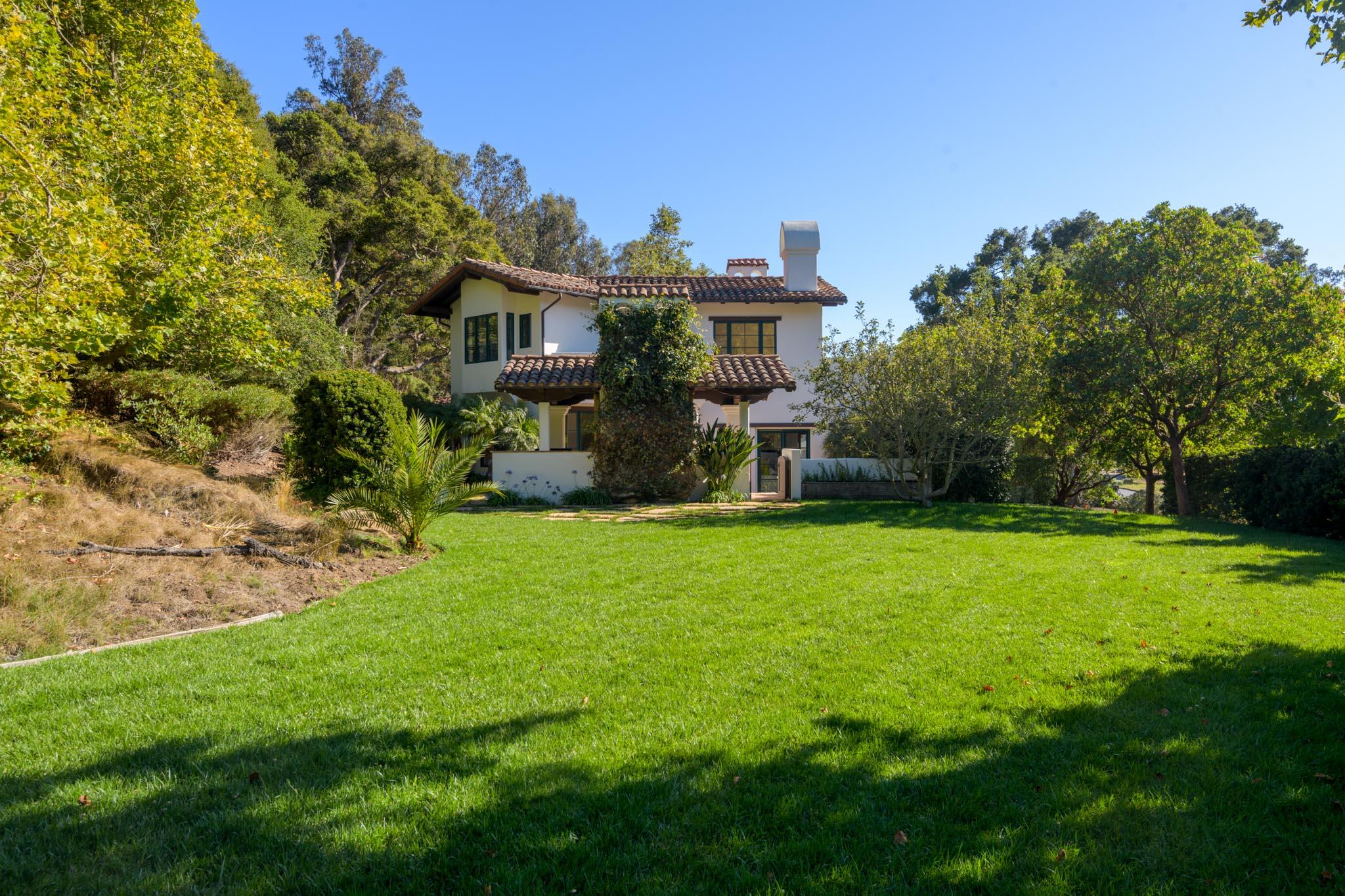2030 Creekside Road Santa Barbara, CA 93108 - Photo 39 of 41 a view of a house with a yard