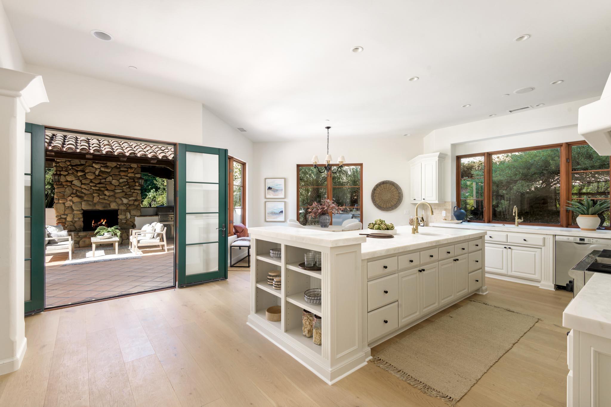 2030 Creekside Road Santa Barbara, CA 93108 - Photo 9 of 41 a view of a double vanity sink mirror and window