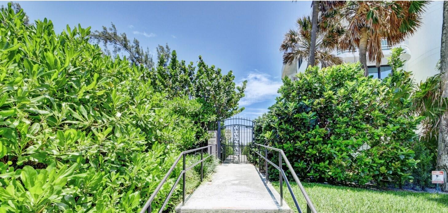 2121 North Ocean Boulevard, Unit 209W Boca Raton, FL 33431 - Photo 25 of 35 Gated Beach Access