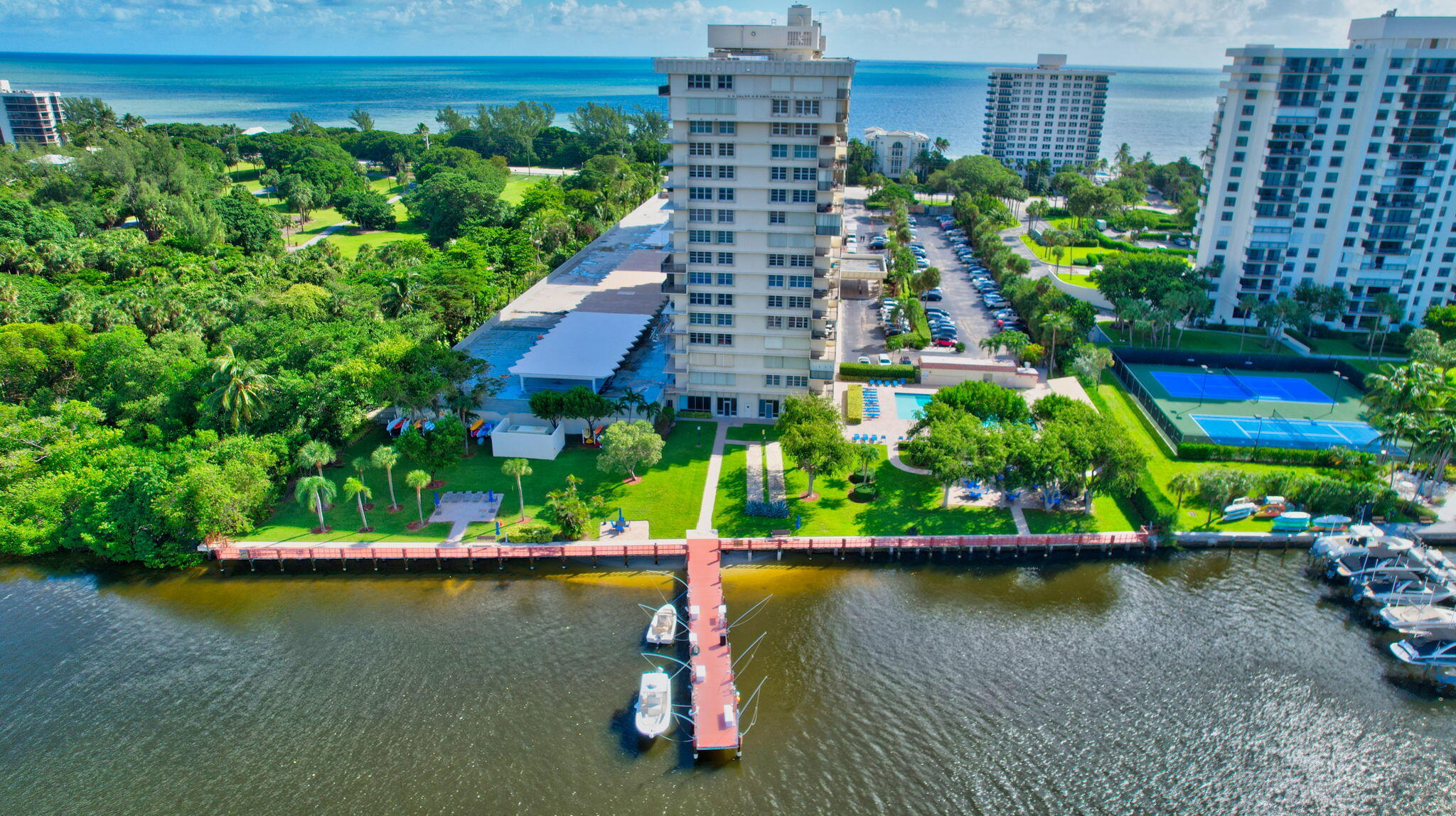2121 North Ocean Boulevard, Unit 209W Boca Raton, FL 33431 - Photo 35 of 35 Aerial