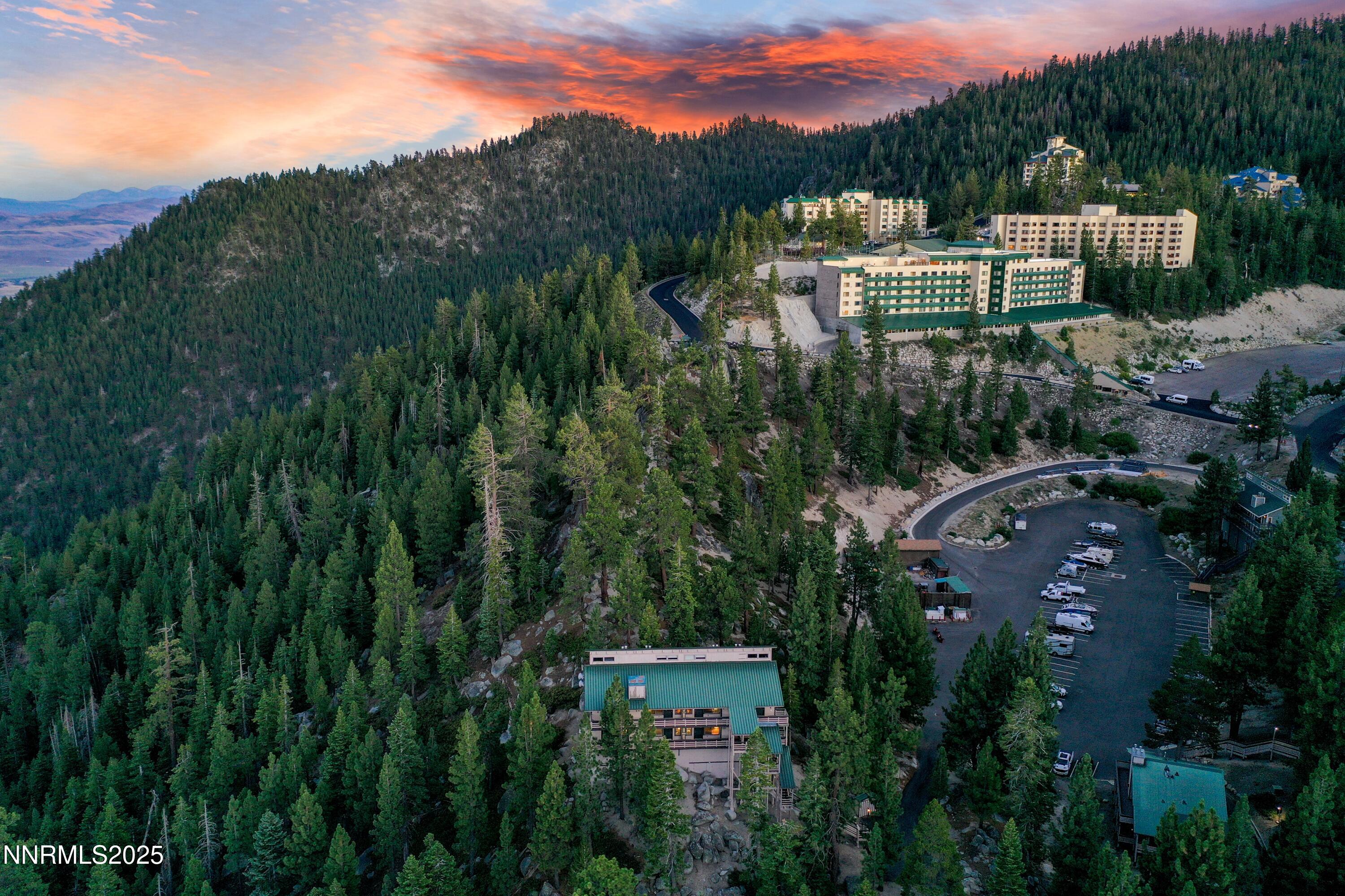 305 Galaxy Lane, Unit 8 Stateline, NV 89449 - Photo 49 of 56 a view of a city with lush green forest
