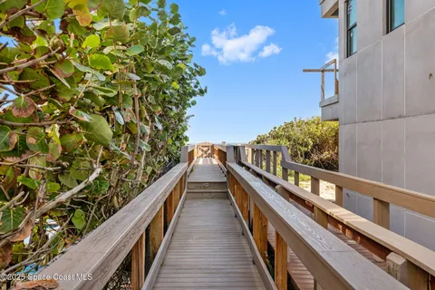 a view of an ocean from a balcony
