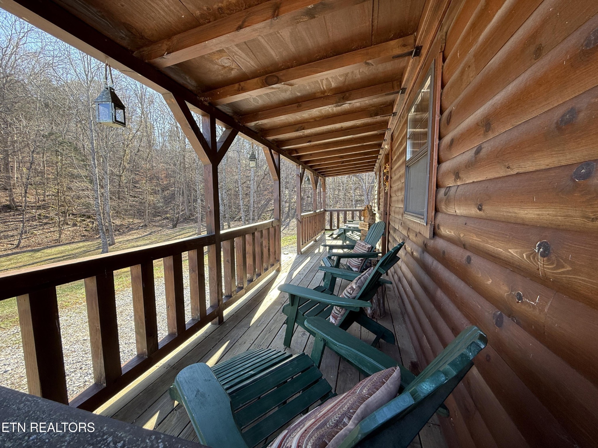 116 Brookstone Road Parrottsville, TN 37843 - Photo 13 of 31 a view of balcony with wooden floor