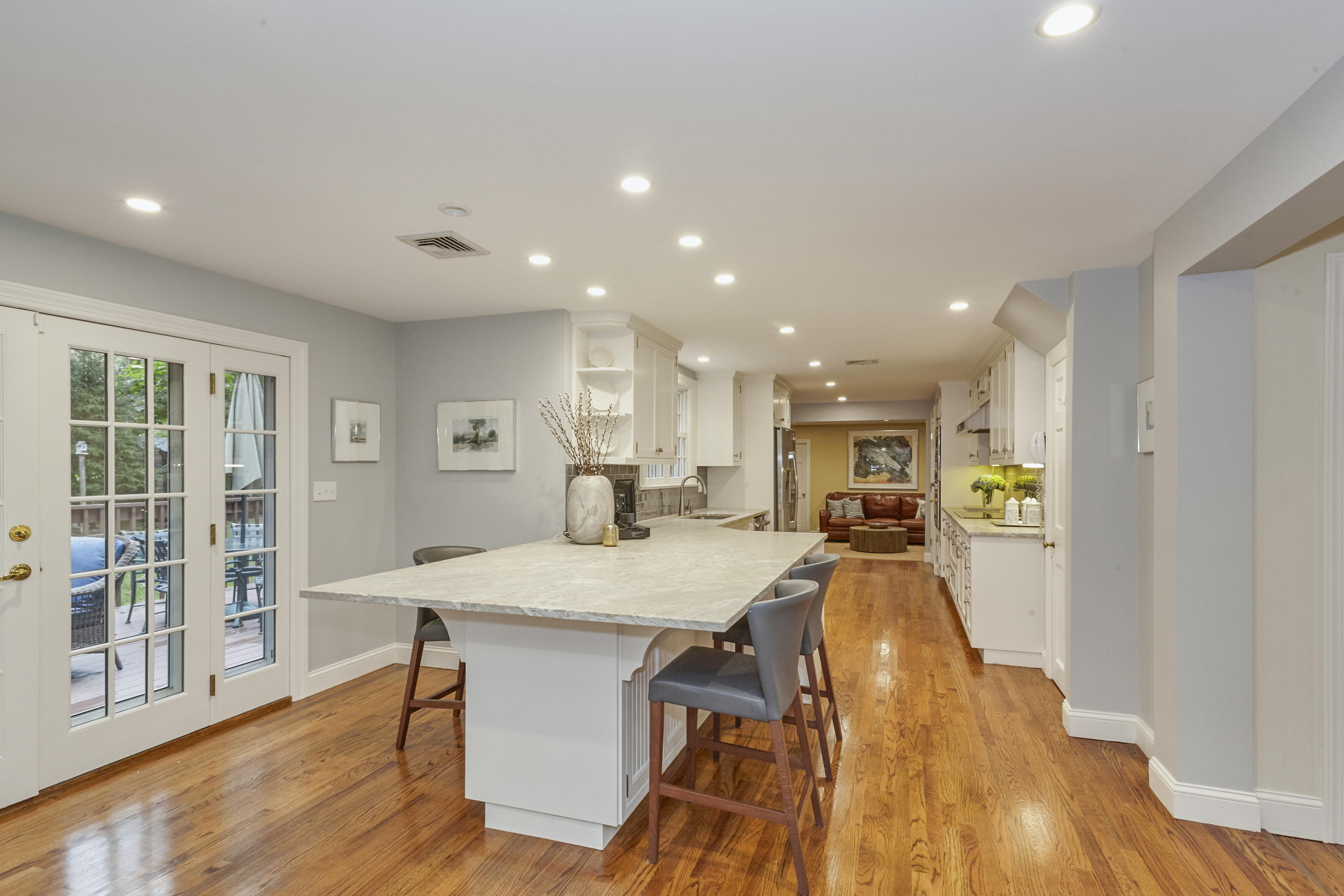 20 Homestead Road Darien, CT 06820 - Photo 18 of 48 a view of a dining room with furniture window and wooden floor