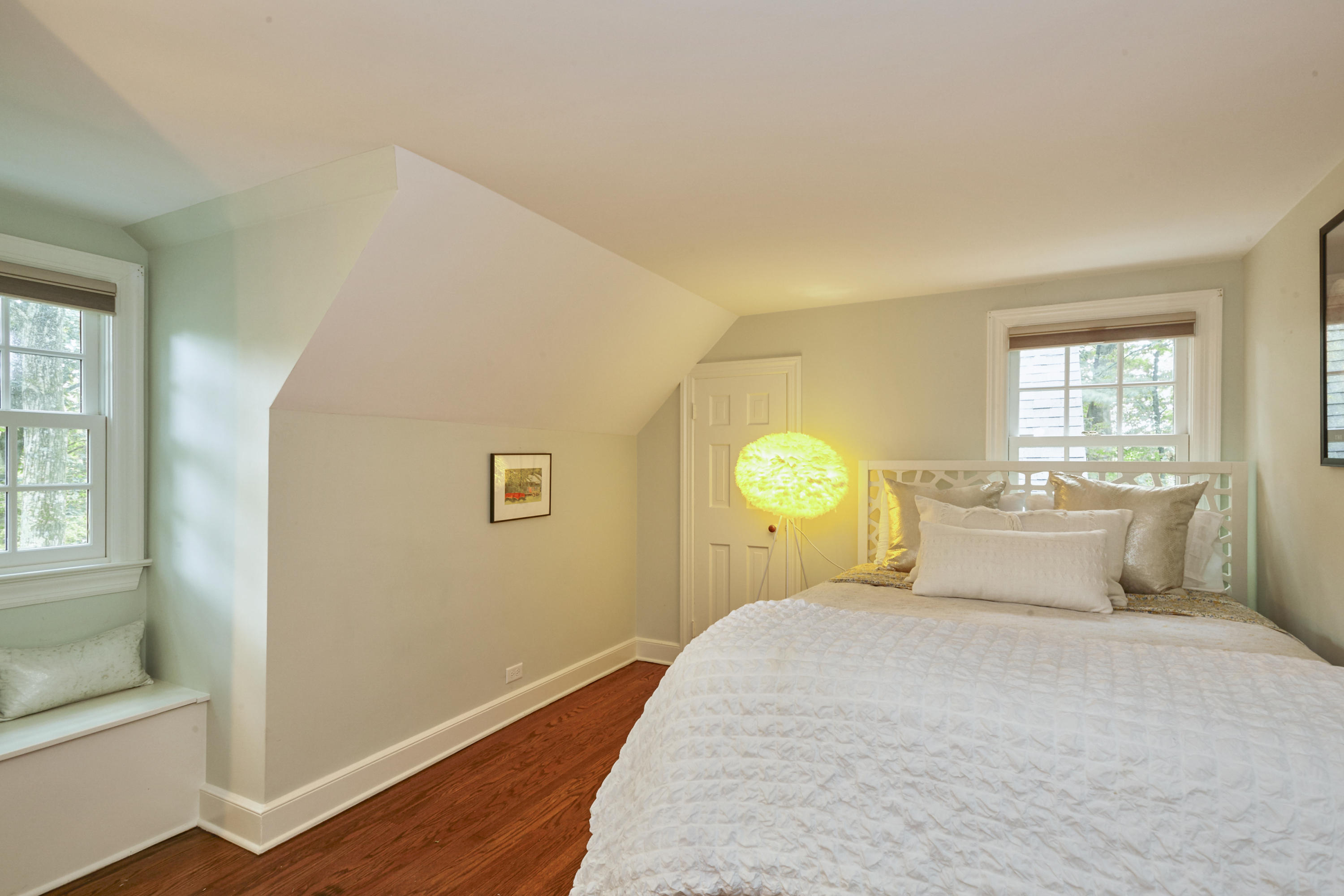 20 Homestead Road Darien, CT 06820 - Photo 36 of 48 a bedroom with a bed and a window