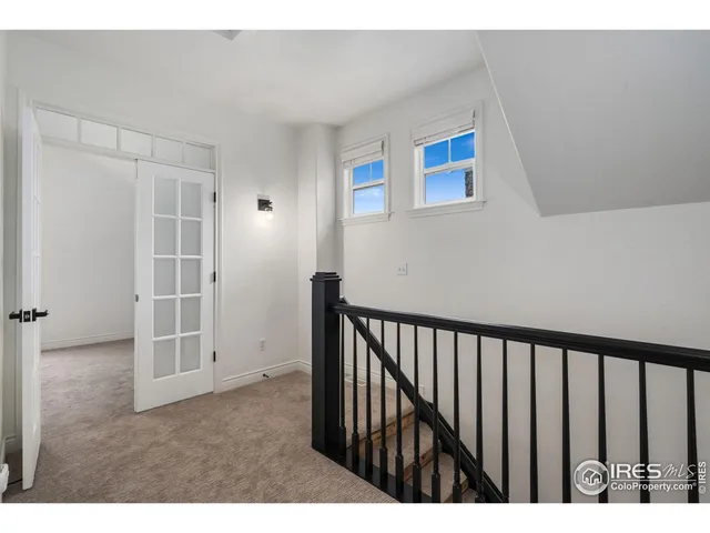 a view interior of a house with wooden floor