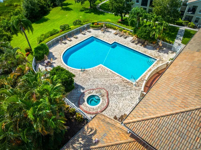 a view of outdoor space yard and swimming pool