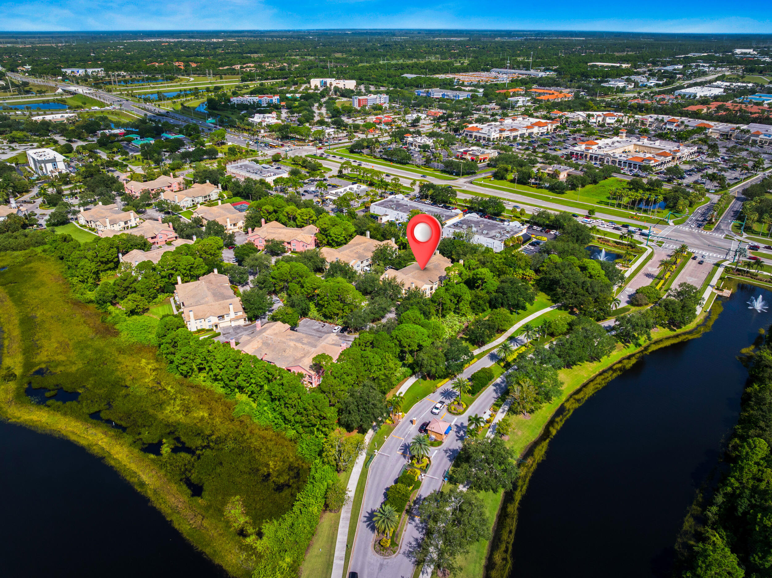 110 Southwest Peacock Boulevard, Unit 6102 Port St. Lucie, FL 34986 - Photo 31 of 40 view of city and an ocean