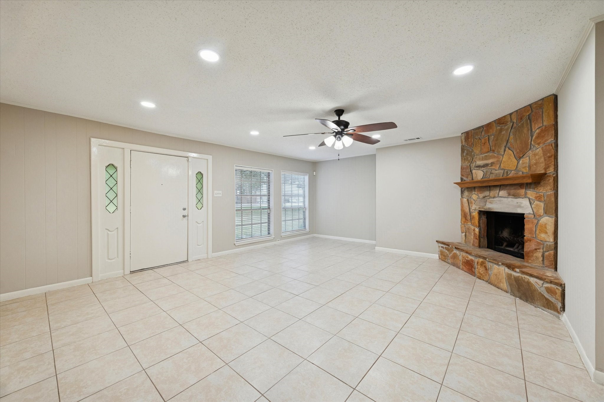 14722 Brown Road Tomball, TX 77377 - Photo 5 of 21 Alternate view of the open living space showing generous room size and lighting.