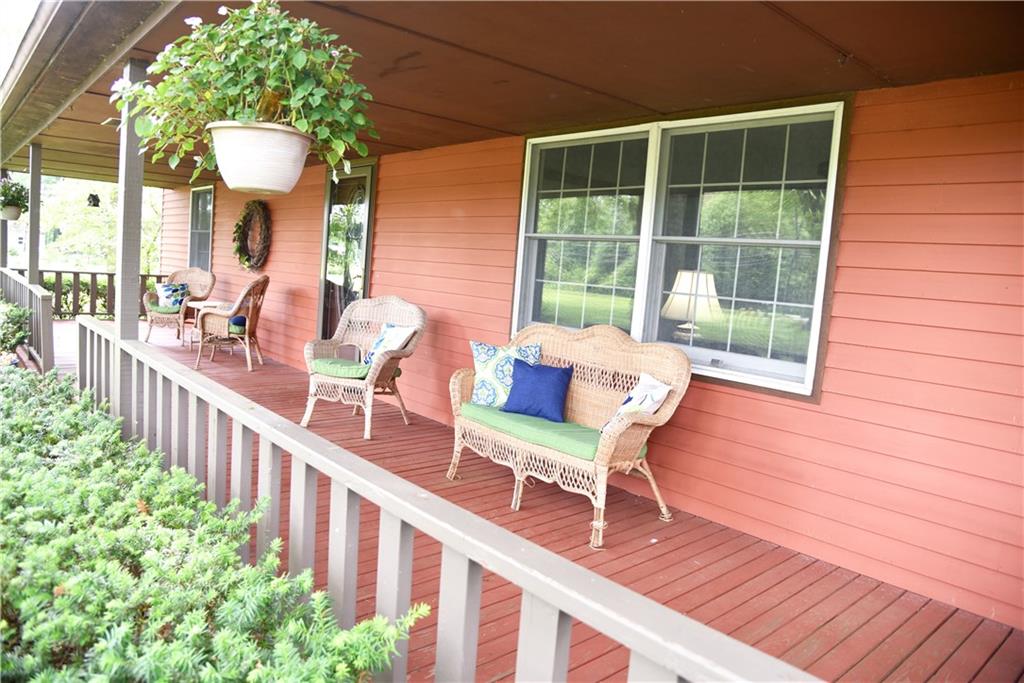 Enjoy your evenings on this welcoming front porch with friends and family