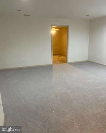 a view of empty room