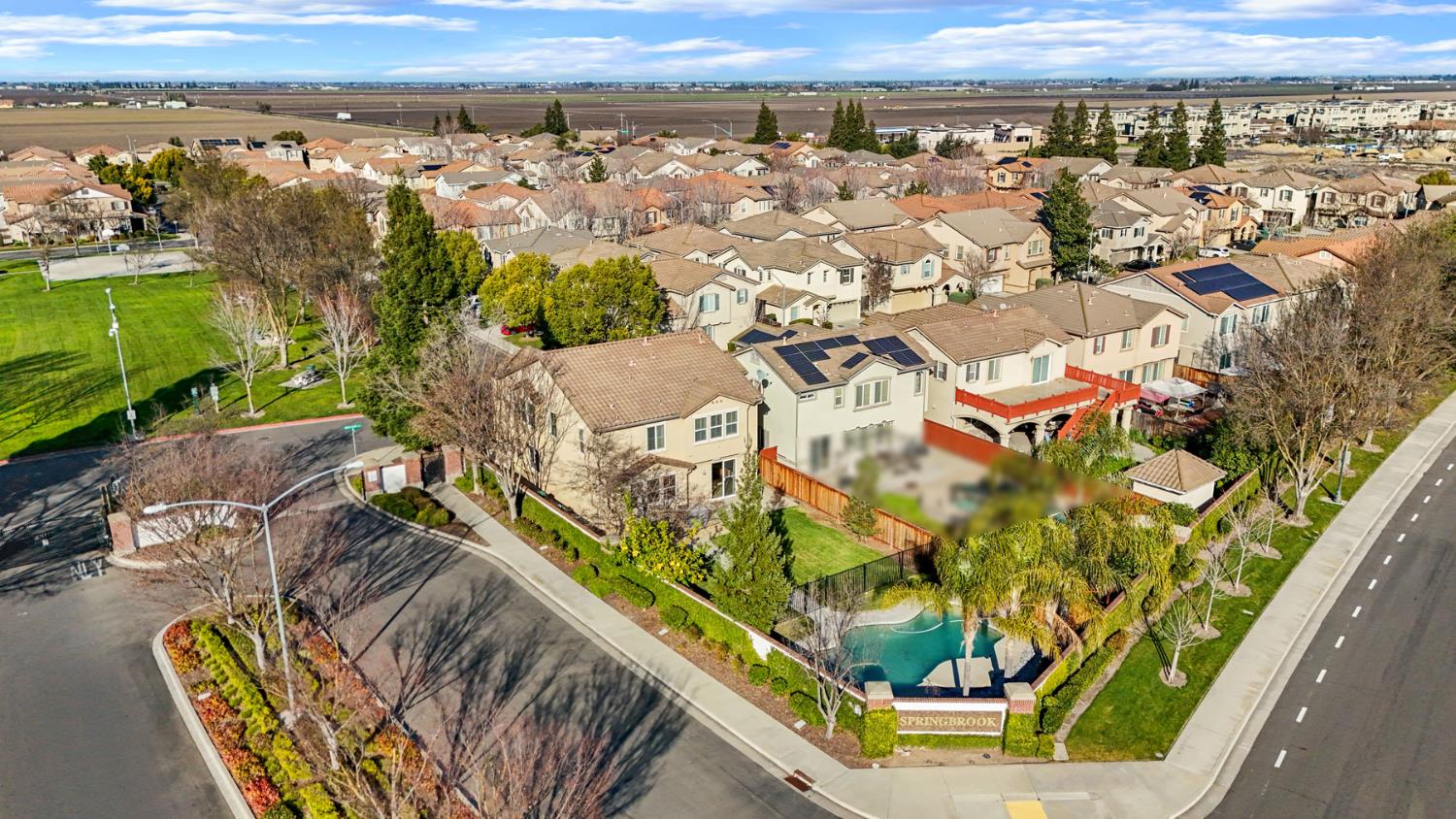 3144 Sweet Lilac Way Stockton, CA 95209 - Photo 63 of 76 an aerial view of a house with a ocean view