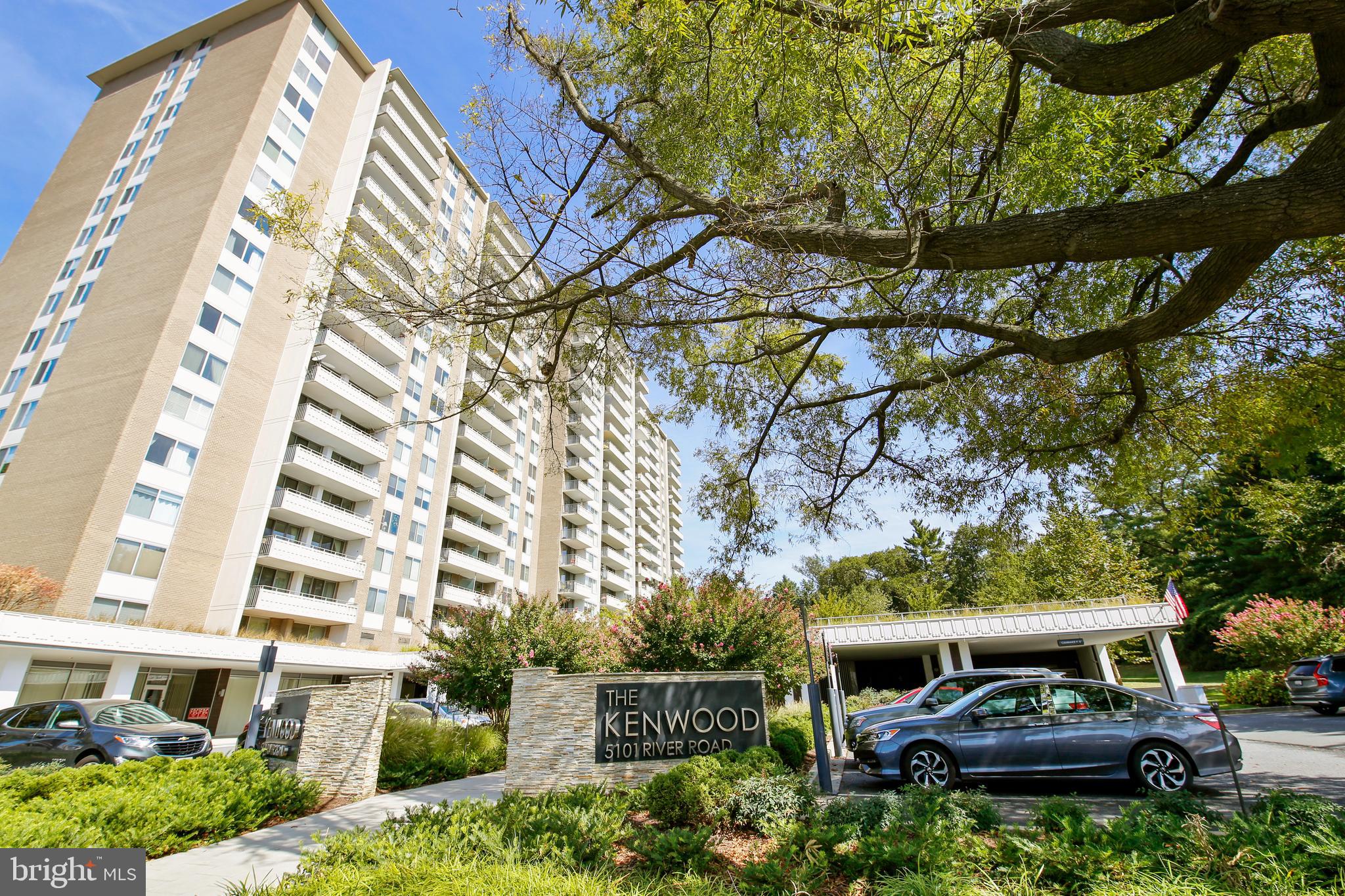5101 River Road, Unit 618 Bethesda, MD 20816 - Photo 2 of 34 FRONT ELEVATION AND PARKING