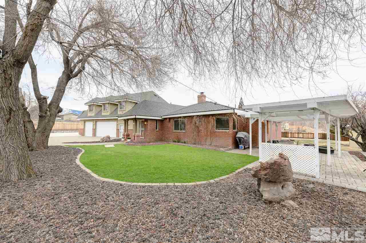 10300 Silva Ranch Road Reno, NV 89523 - Photo 25 of 25 a front view of a house with garden
