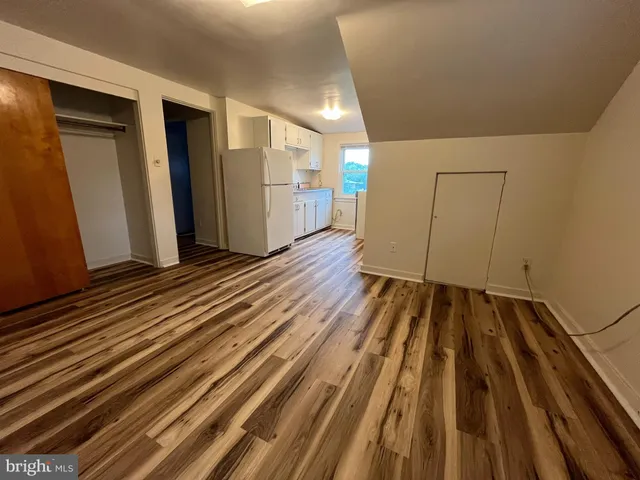 a view of wooden floor