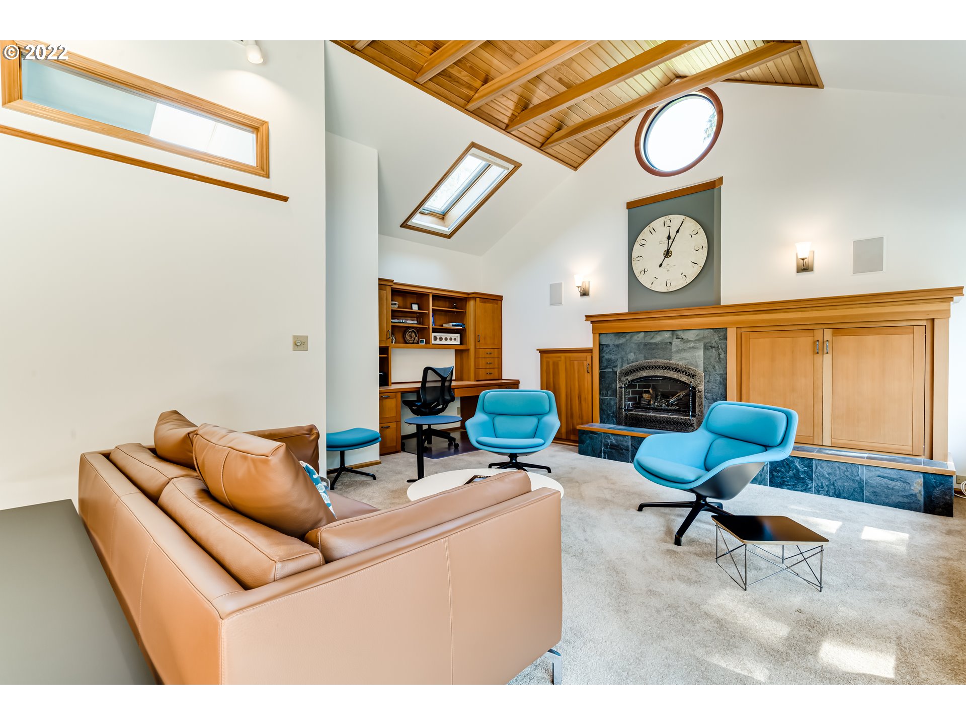 2059 Orchard Street Eugene, OR 97403 - Photo 15 of 32 a living room with furniture and a fireplace