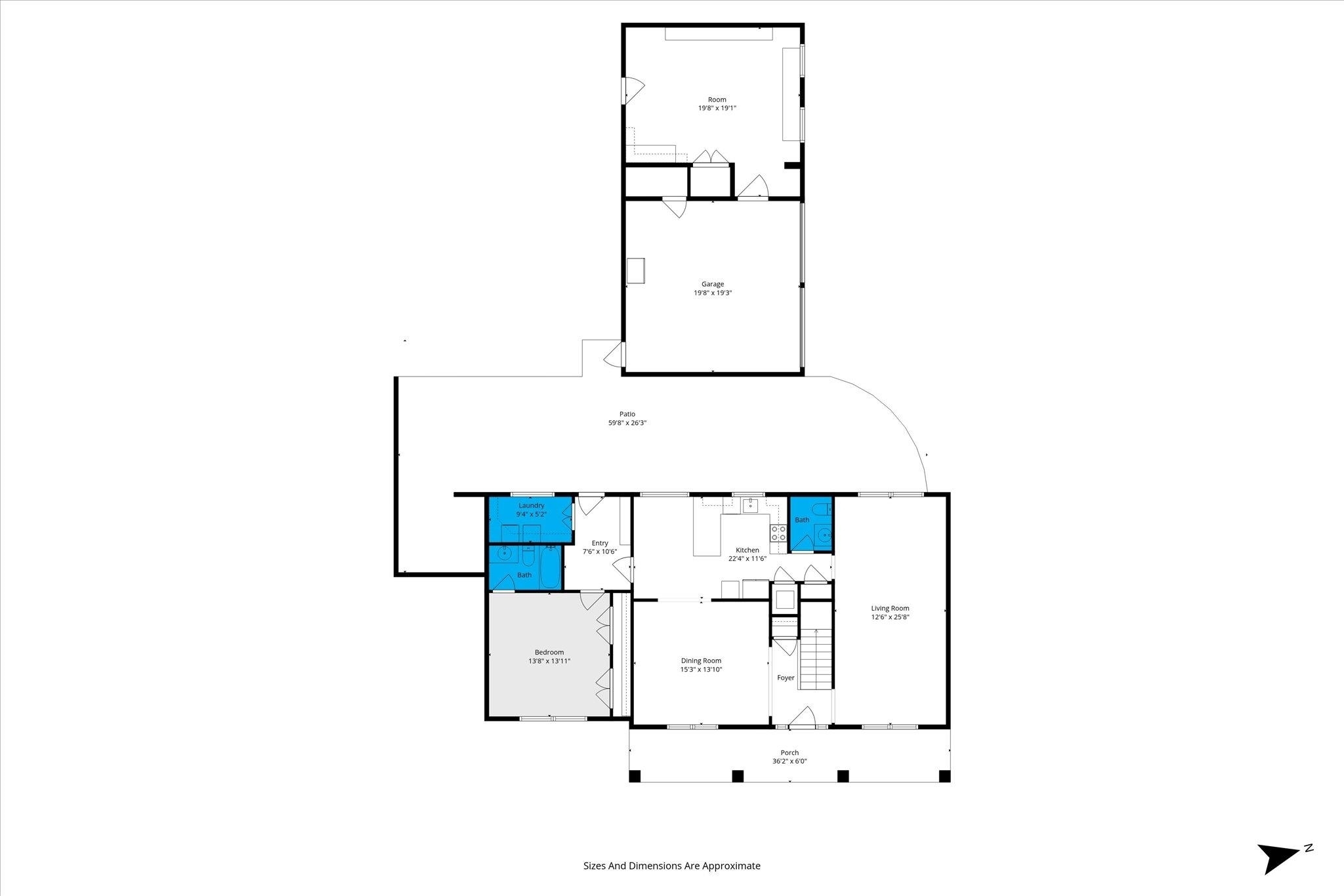 513 Spring Park Drive East Mobile, AL 36608 - Photo 42 of 44 View of home floor plan